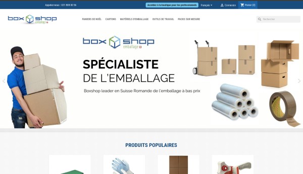 Aperçu de Boxshop Emballage
