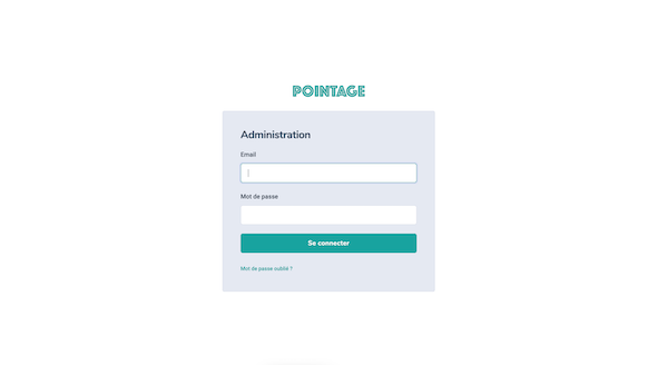 Aperçu de Pointage